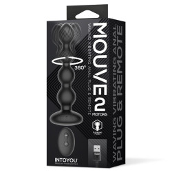 INTOYOU Boules vibrantes Mouve 15 x 3.5cm
